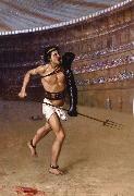 Jean Leon Gerome The Gladiator oil painting reproduction